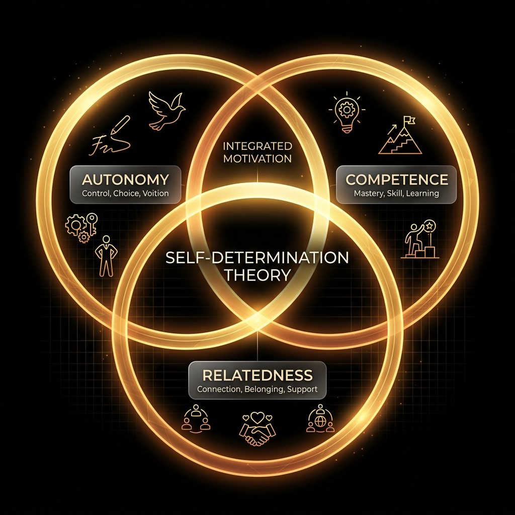 Deci and Ryan Self-Determination Theory Graphic